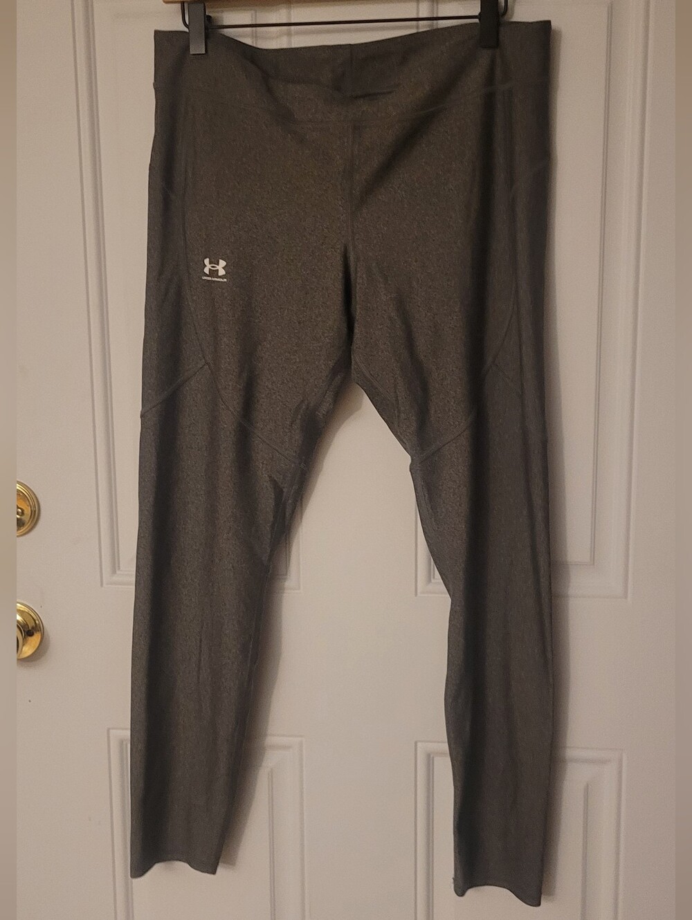 Under Armour Compression Heat Gear Gray Leggings Size XL